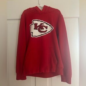 Kansas City Chiefs Hoodie - boys size SMALL / 8